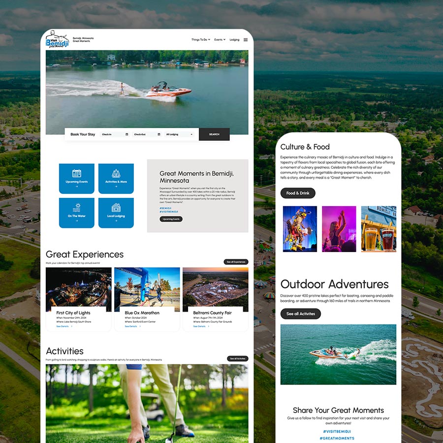 Bemidji activities and events for great moments.